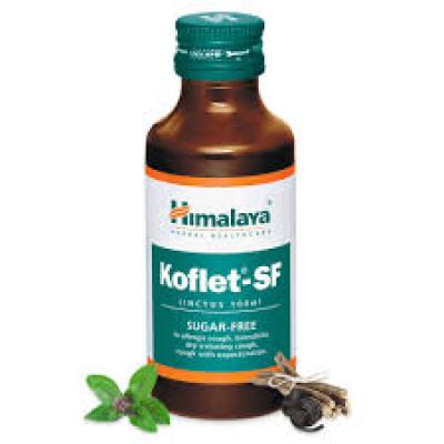 Himalaya Koflet SF Linctus Quick Relief from Dry Cough | Licorice &amp; Holy Basil | Sugar Free